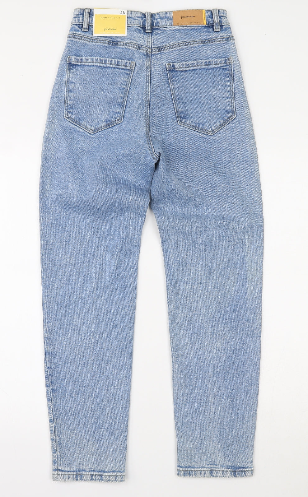 Stradivarius Womens Blue  Denim Mom Jeans Size 10 L28 in