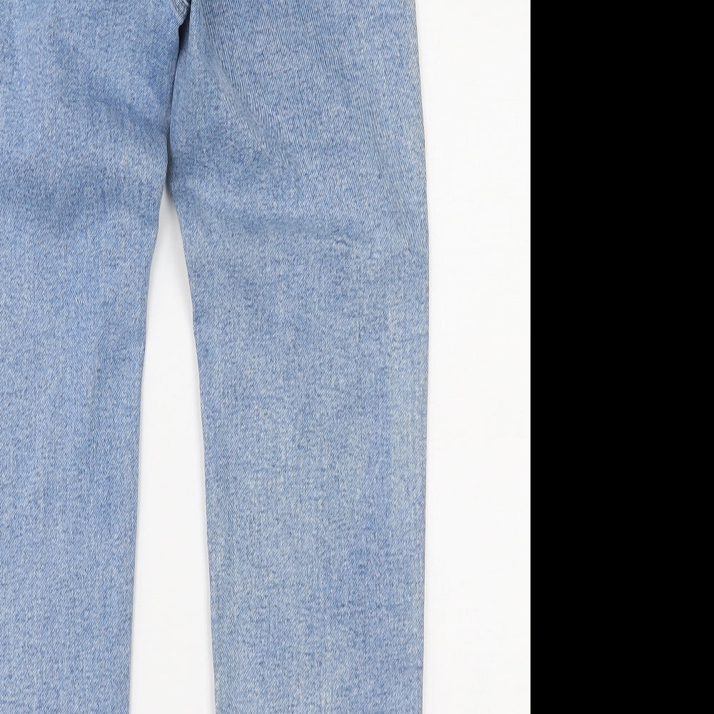 Stradivarius Womens Blue  Denim Mom Jeans Size 10 L28 in