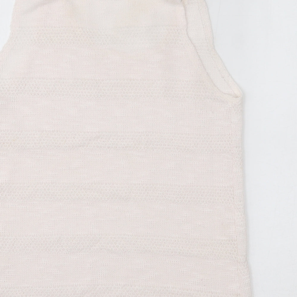 Topshop Womens Pink   Basic Tank Size 12