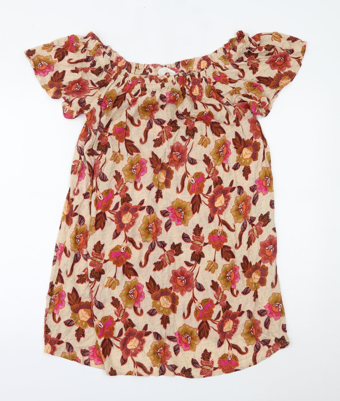 Primark Womens Multicoloured Floral  A-Line  Size 14