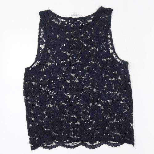 New Look Womens Blue   Basic Tank Size 12