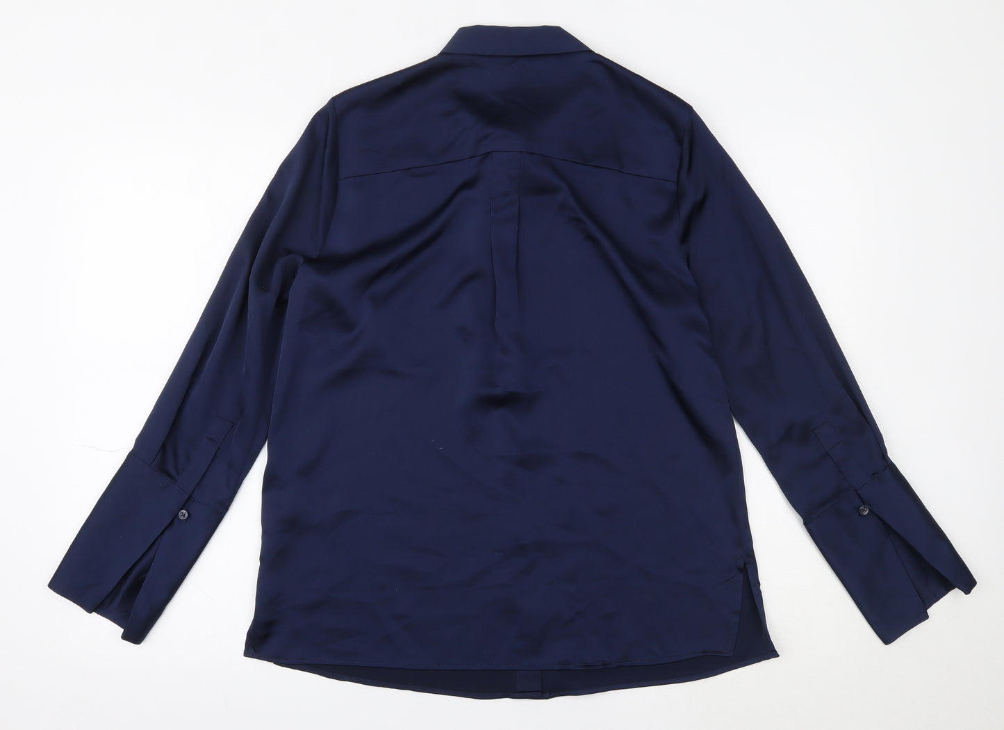 Marks and Spencer Womens Blue   Basic Button-Up Size 10