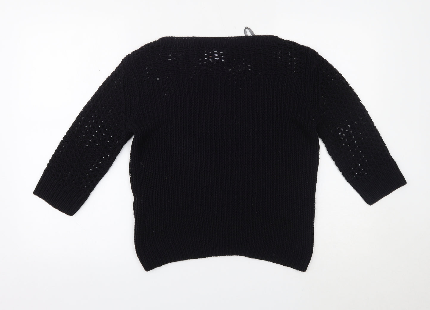 Papaya Womens Black   Pullover Jumper Size 14