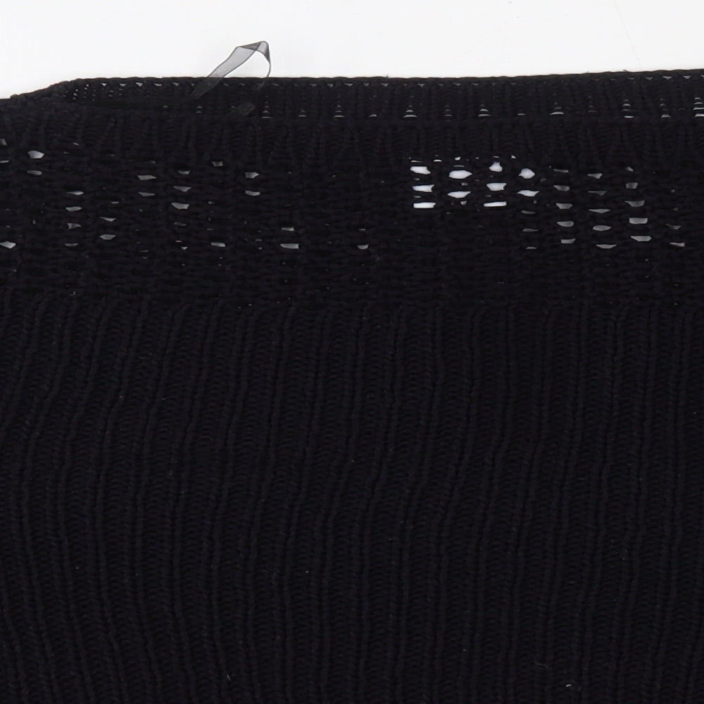 Papaya Womens Black   Pullover Jumper Size 14