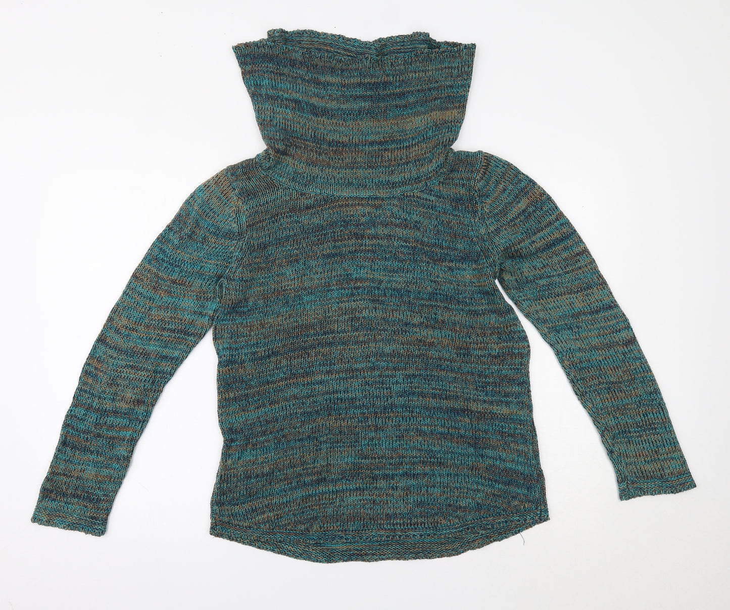 MARBLE Womens Green   Pullover Jumper Size S