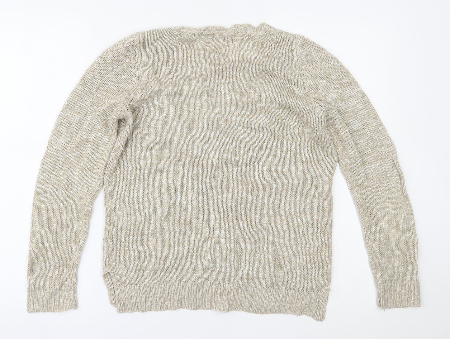 F&F Womens Beige   Pullover Jumper Size 8