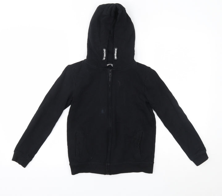 pep&co Girls Black   Jacket  Size 8-9 Years