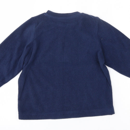 Matalan Girls Blue   Pullover Jumper Size 5 Years