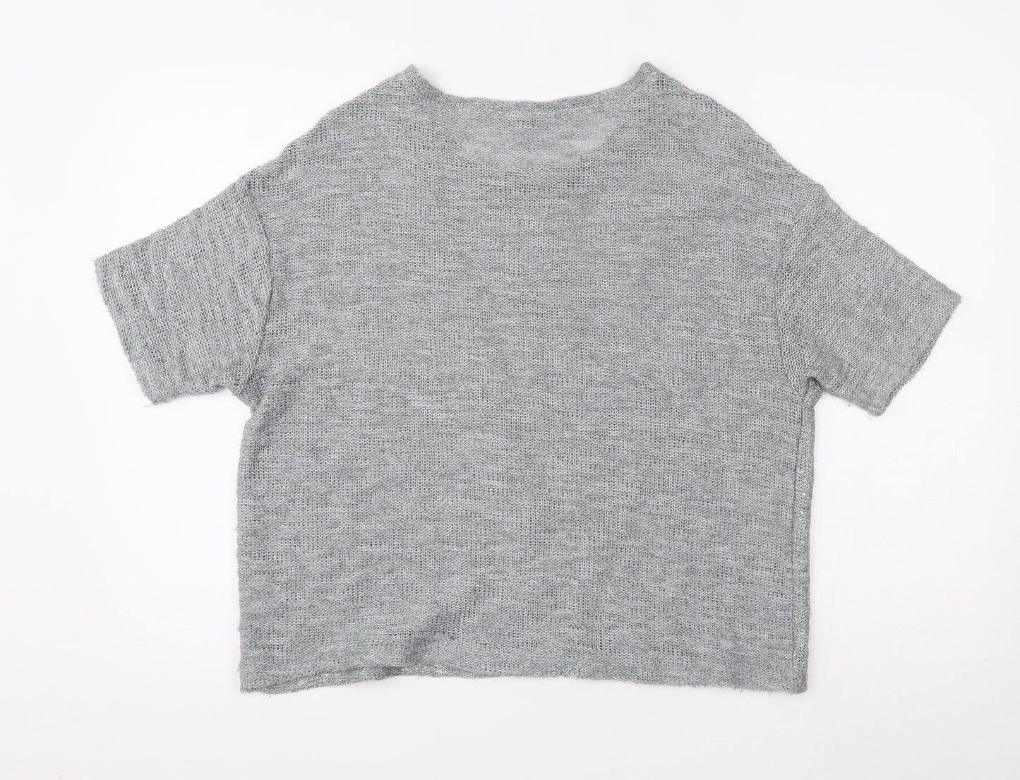 Papaya Womens Grey   Basic Blouse Size 14