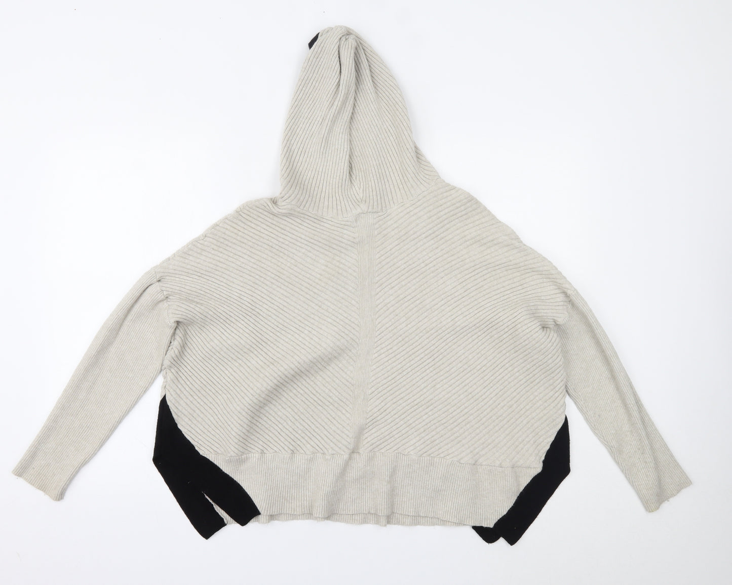 River Island Womens Beige   Pullover Hoodie Size M