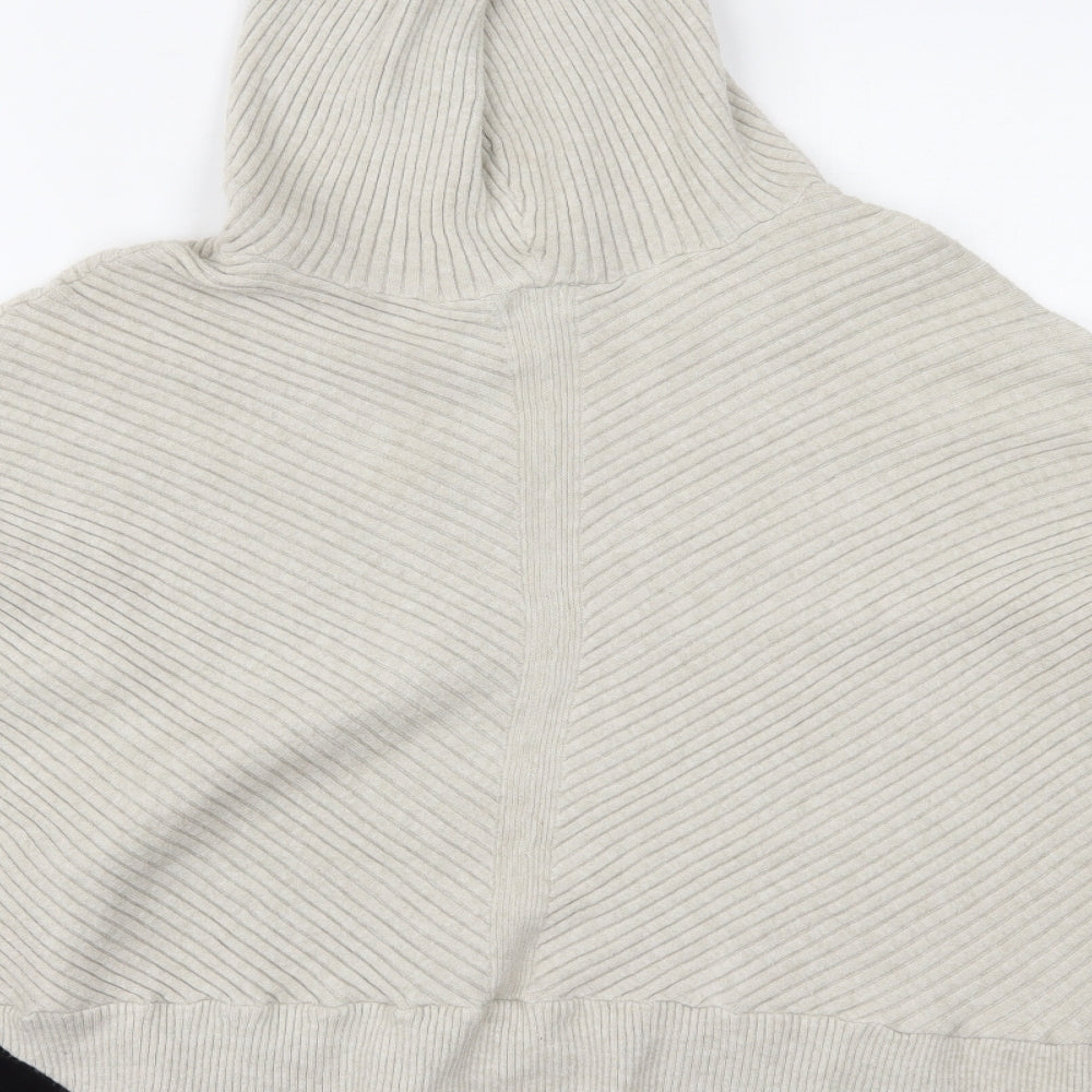 River Island Womens Beige   Pullover Hoodie Size M