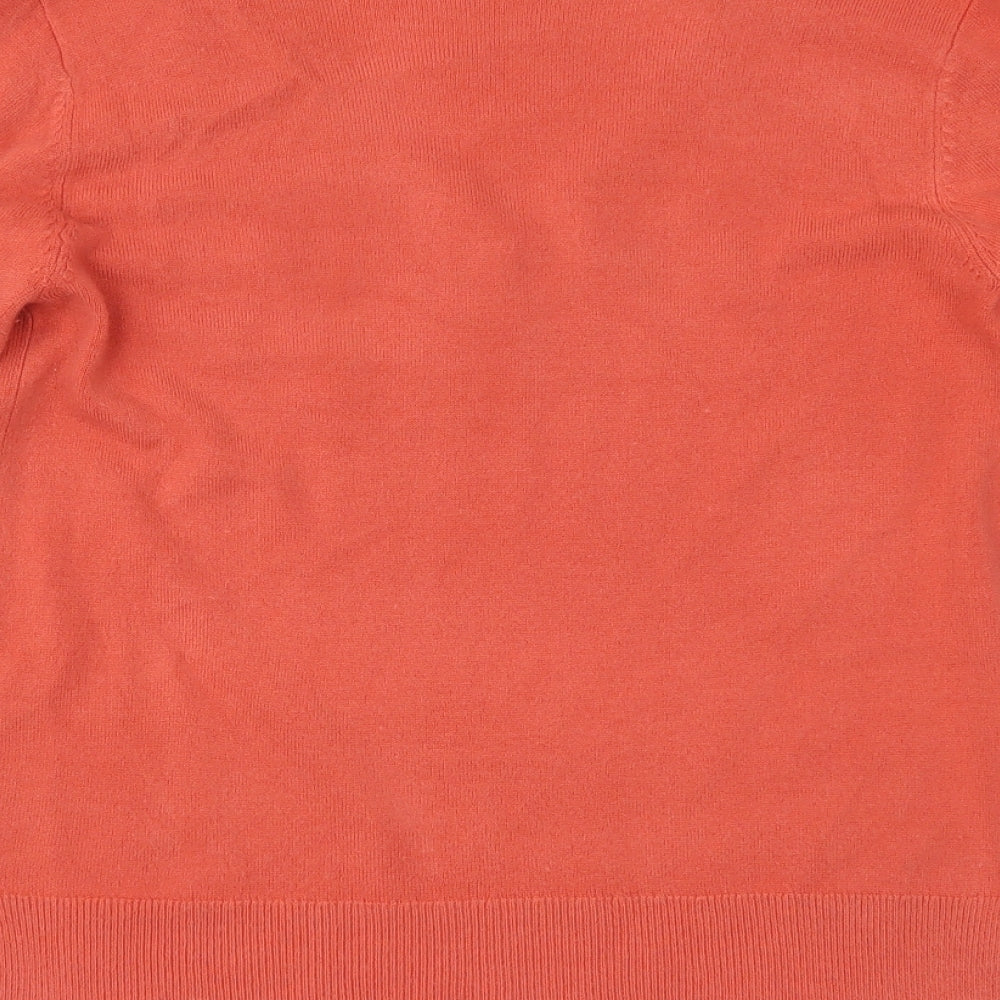 Marks and Spencer Womens Orange   Pullover Jumper Size 10