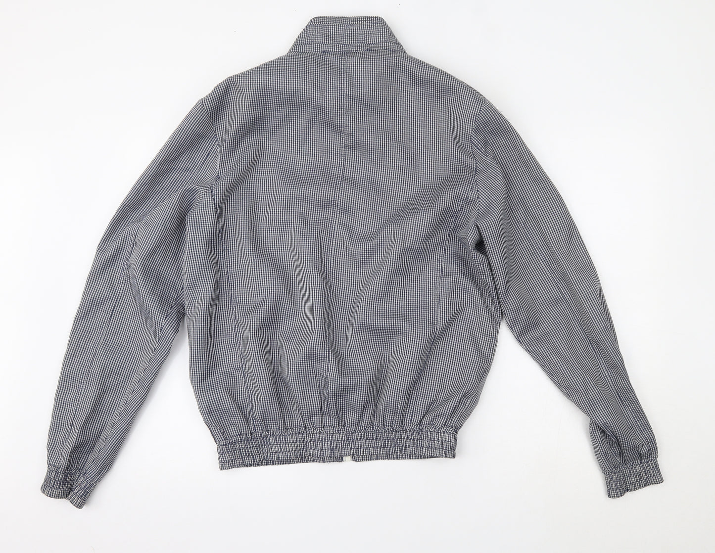 Primark Mens Beige Check  Bomber Jacket Jacket Size M