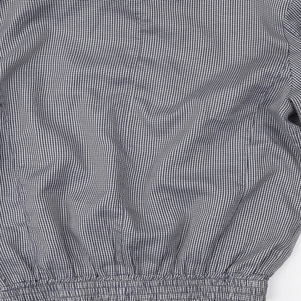 Primark Mens Beige Check  Bomber Jacket Jacket Size M