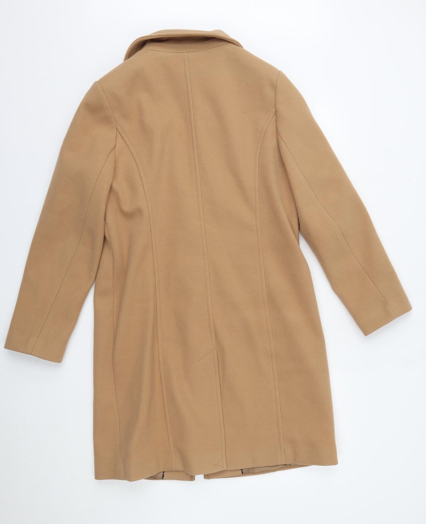 George Womens Beige   Trench Coat Coat Size 12