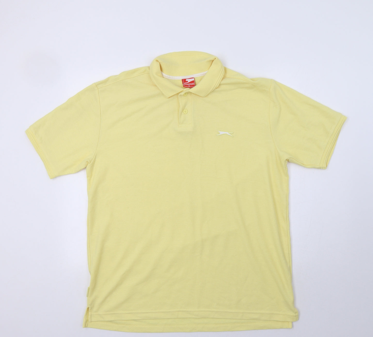 Slazenger Mens Yellow    Polo Size XL