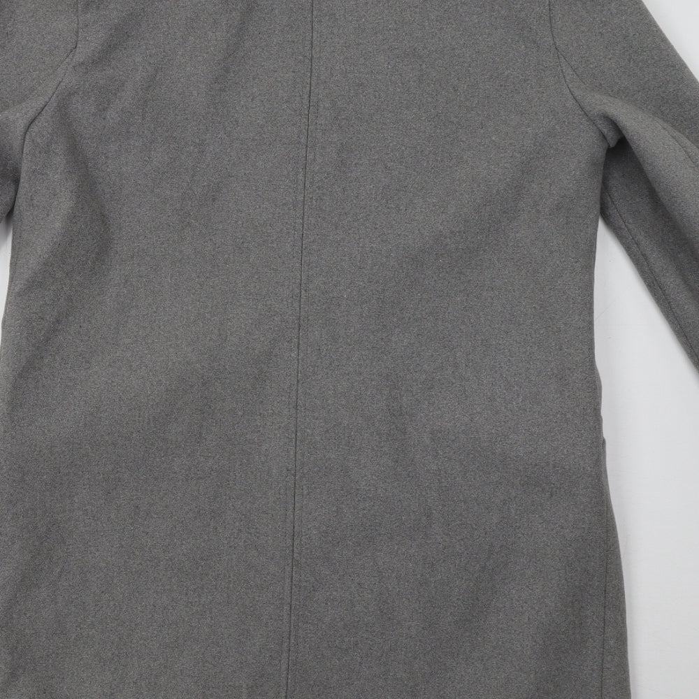 George Womens Grey   Overcoat Coat Size 12