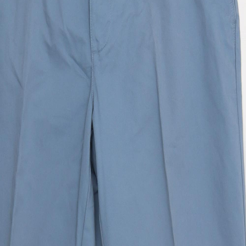 M&S Mens Blue   Chino Trousers Size 38 L29 in