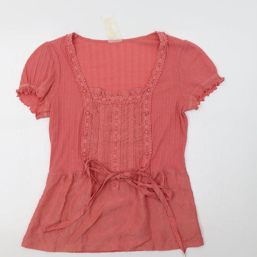 NEXT Womens Pink   Basic Blouse Size 14