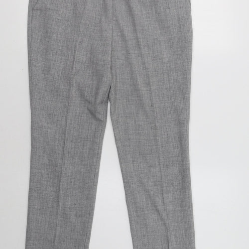 TU Womens Grey   Trousers  Size 10 L28 in