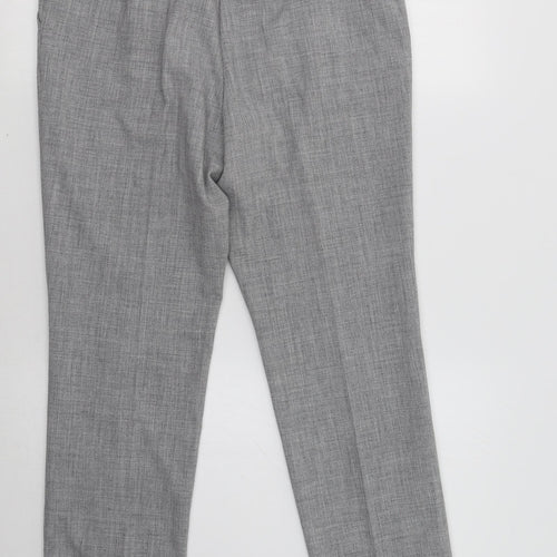 TU Womens Grey   Trousers  Size 10 L28 in