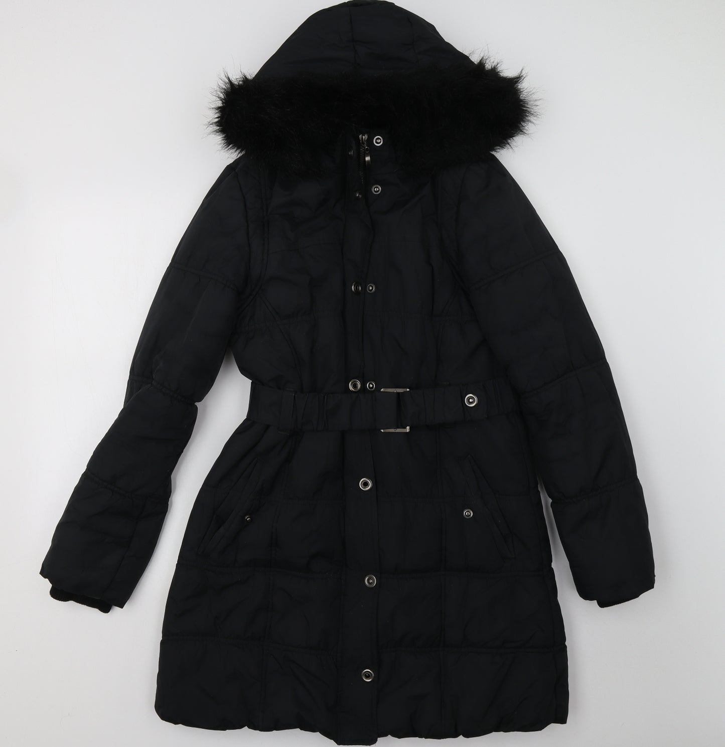 Tammy Girls Black   Puffer Jacket Jacket Size 16 Years