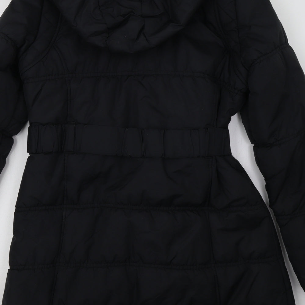 Tammy Girls Black   Puffer Jacket Jacket Size 16 Years