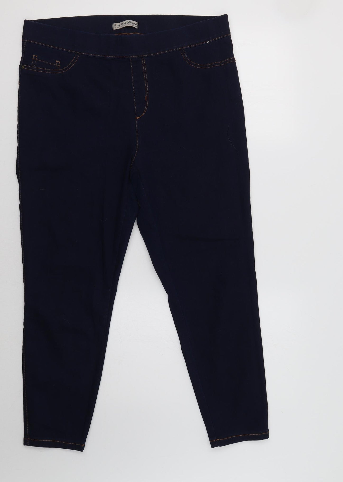 Primark Womens Blue   Jegging Jeans Size 16 L27 in