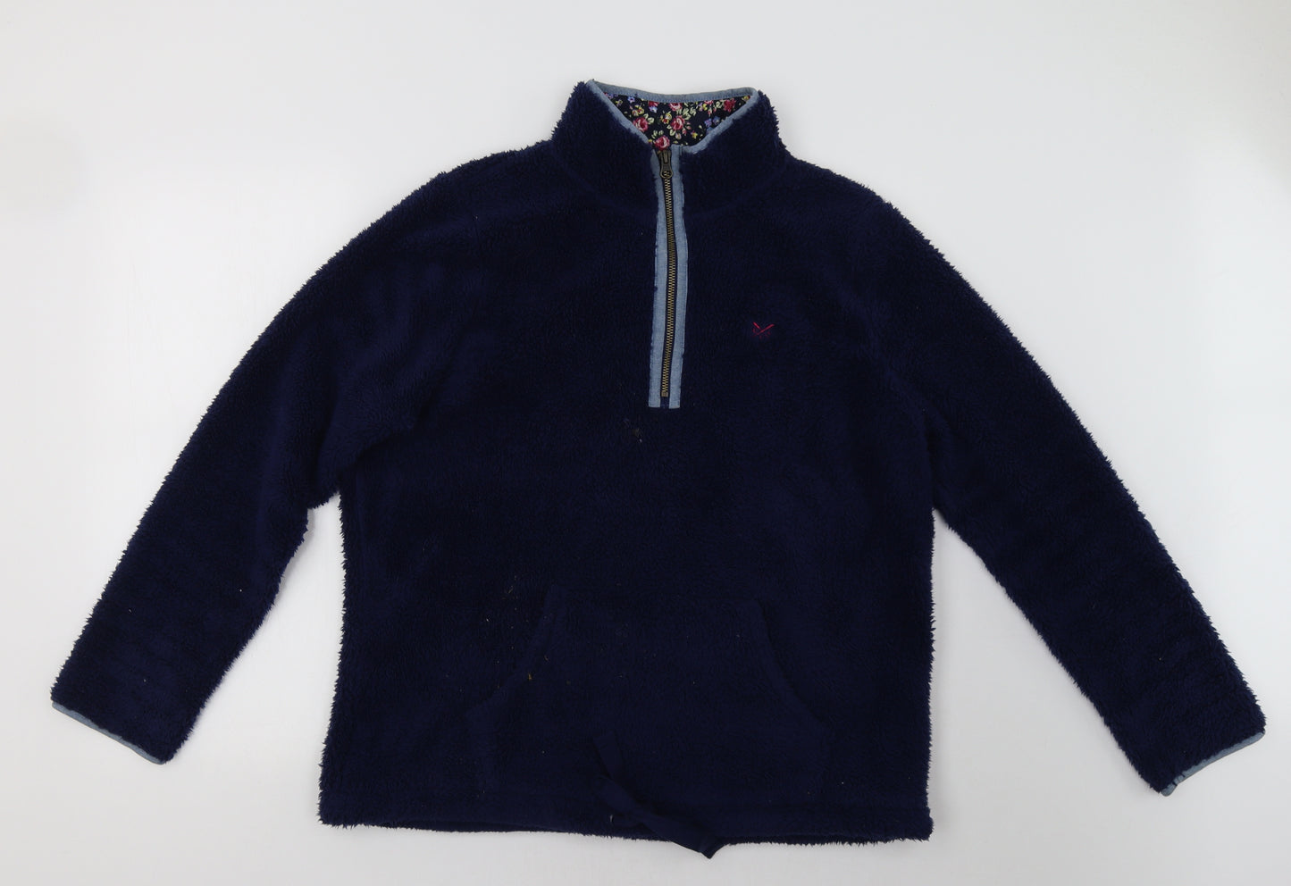 Crew Clothing Womens Blue   Pullover Sweatshirt Size 16
