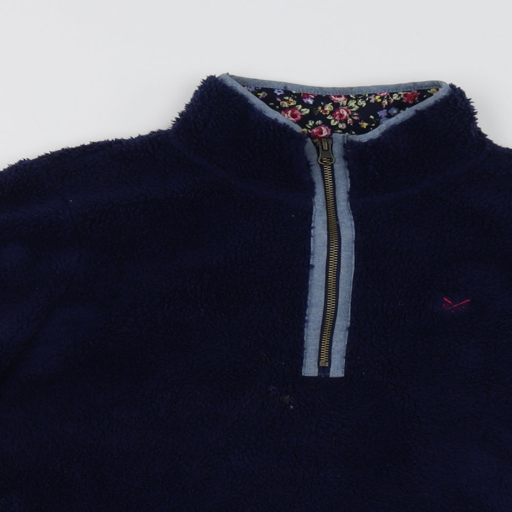 Crew Clothing Womens Blue   Pullover Sweatshirt Size 16