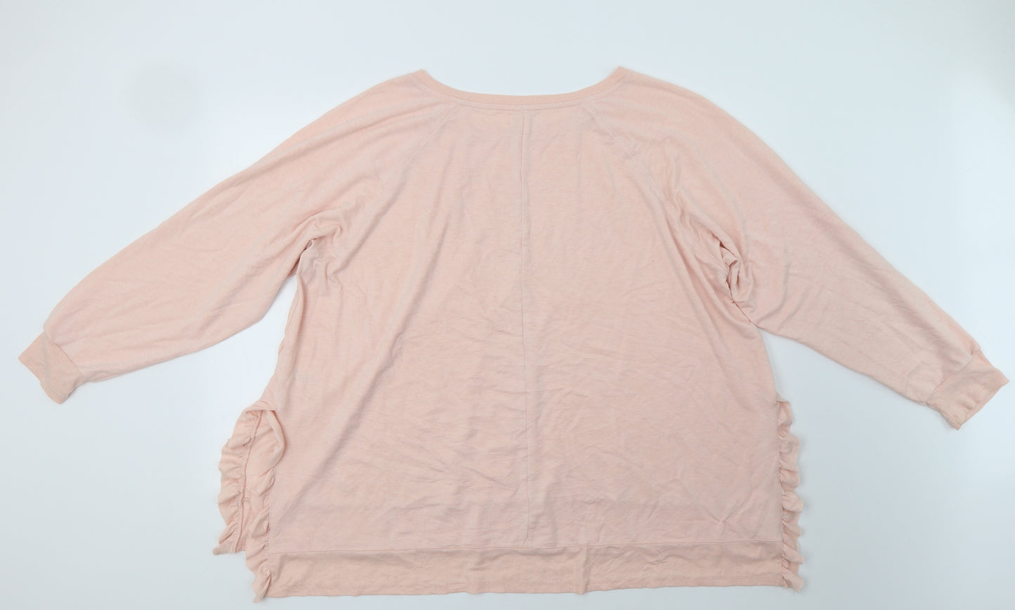 Cupio Womens Pink   Tunic Blouse Size 3XL