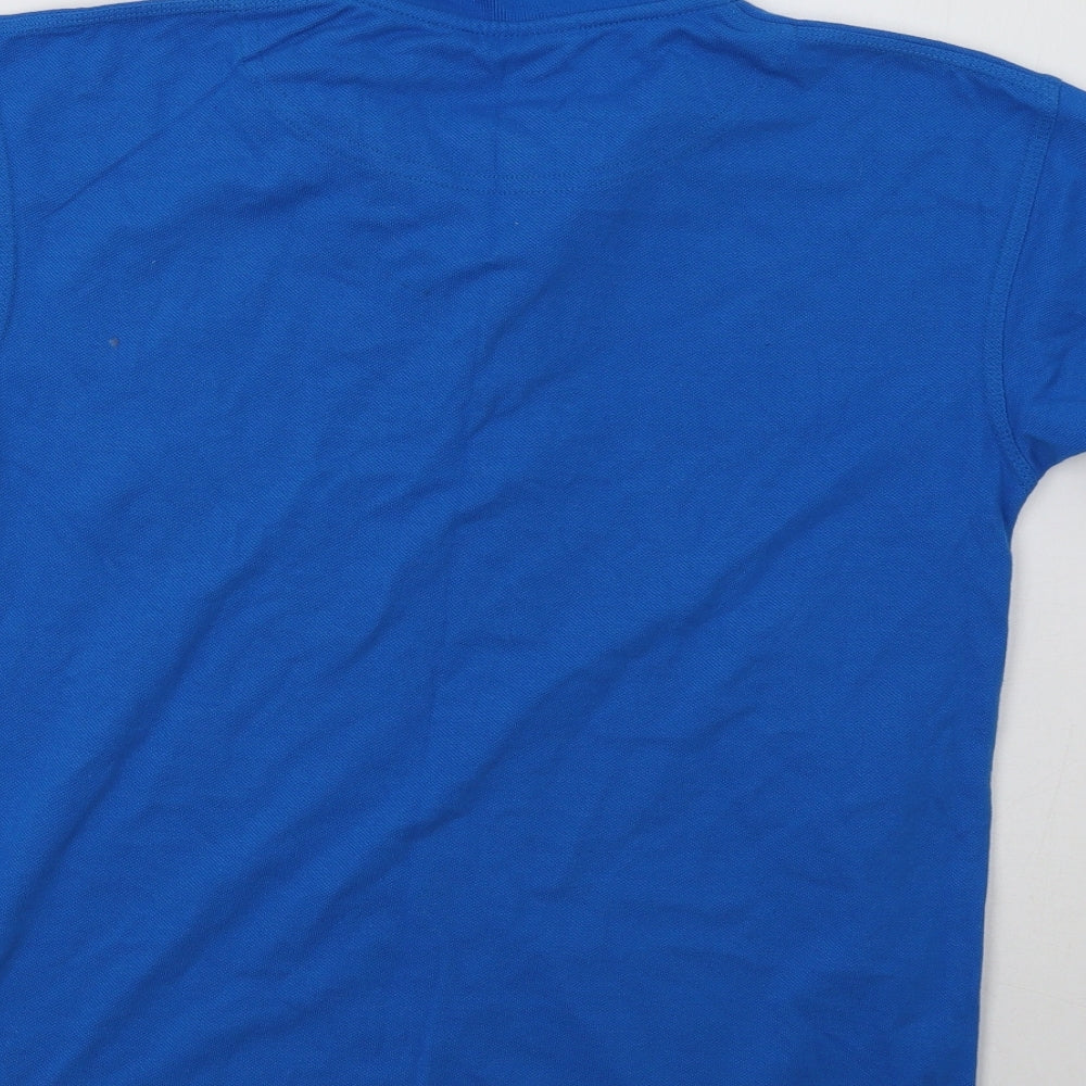 Orn Mens Blue    Polo Size S