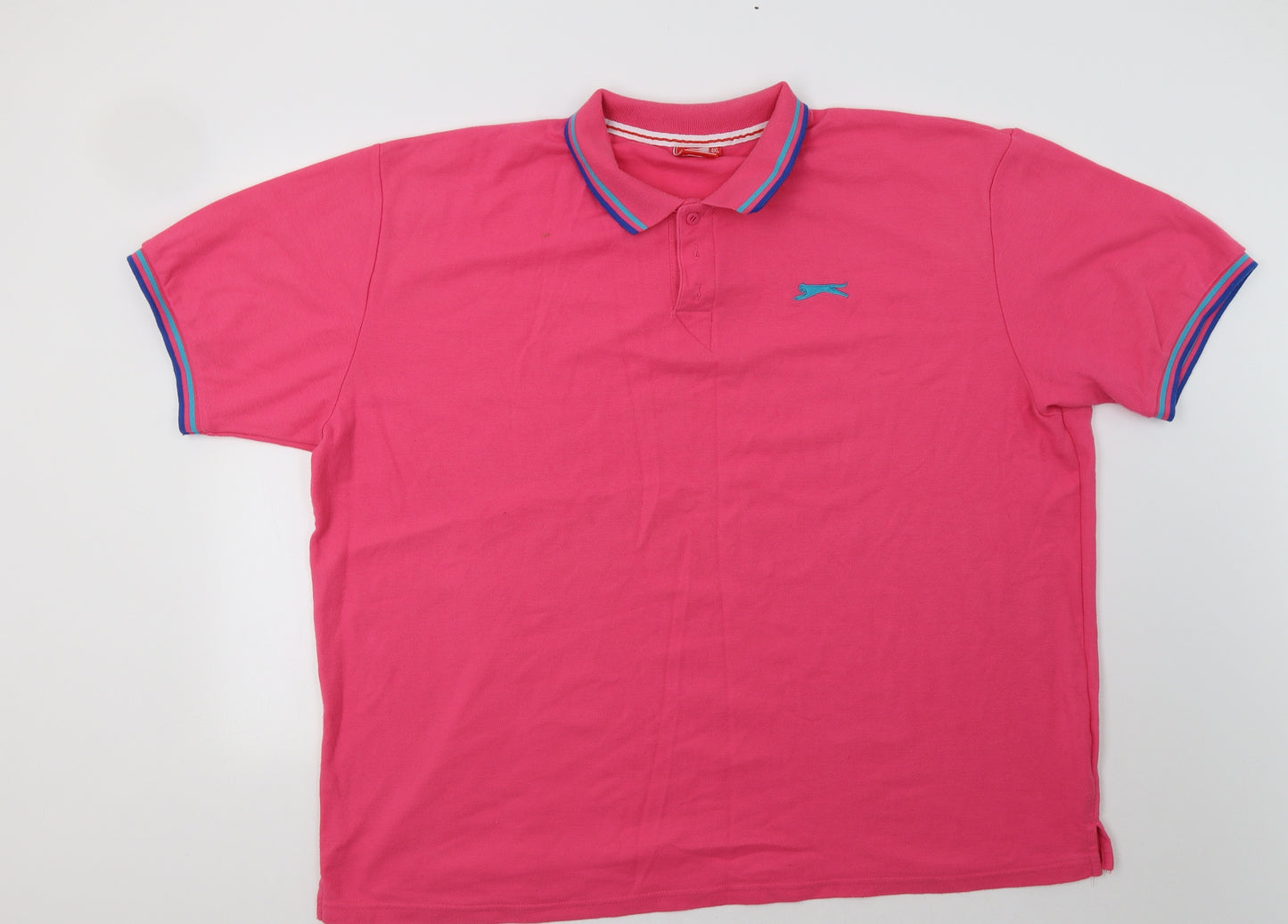 Slazenger Mens Pink    Polo Size 4XL