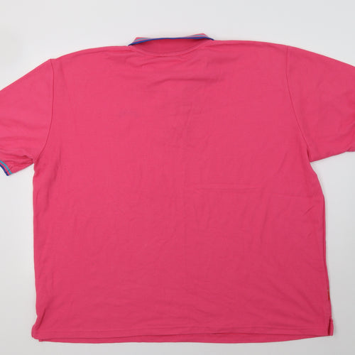 Slazenger Mens Pink    Polo Size 4XL