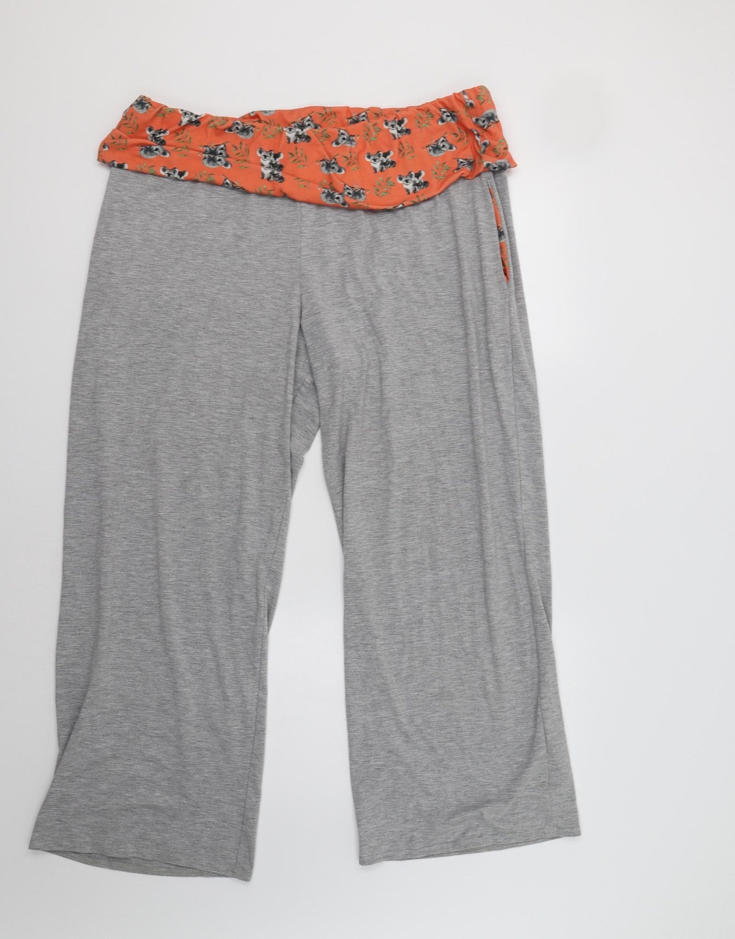 Popsy Womens Grey    Pyjama Pants Size L  - Koala
