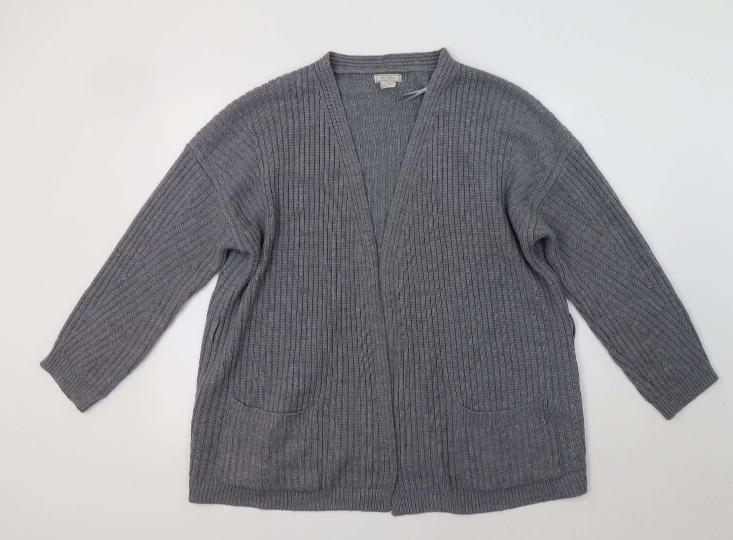 Fat Face Womens Grey   Cardigan Jumper Size 16