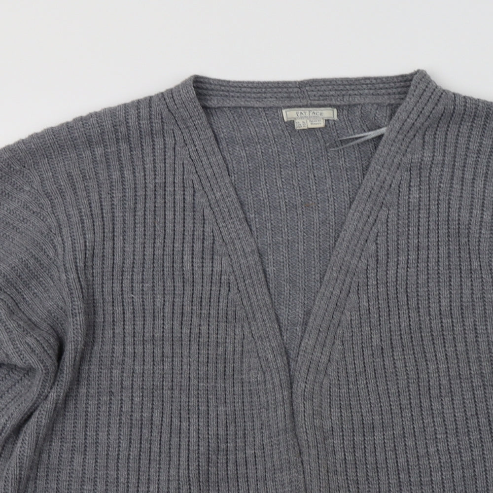 Fat Face Womens Grey   Cardigan Jumper Size 16