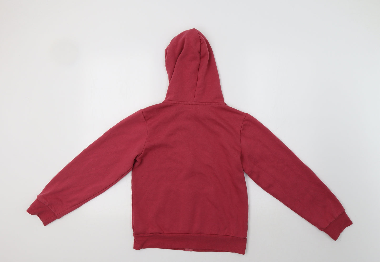 Fluid Girls Pink   Full Zip Hoodie Size 13 Years
