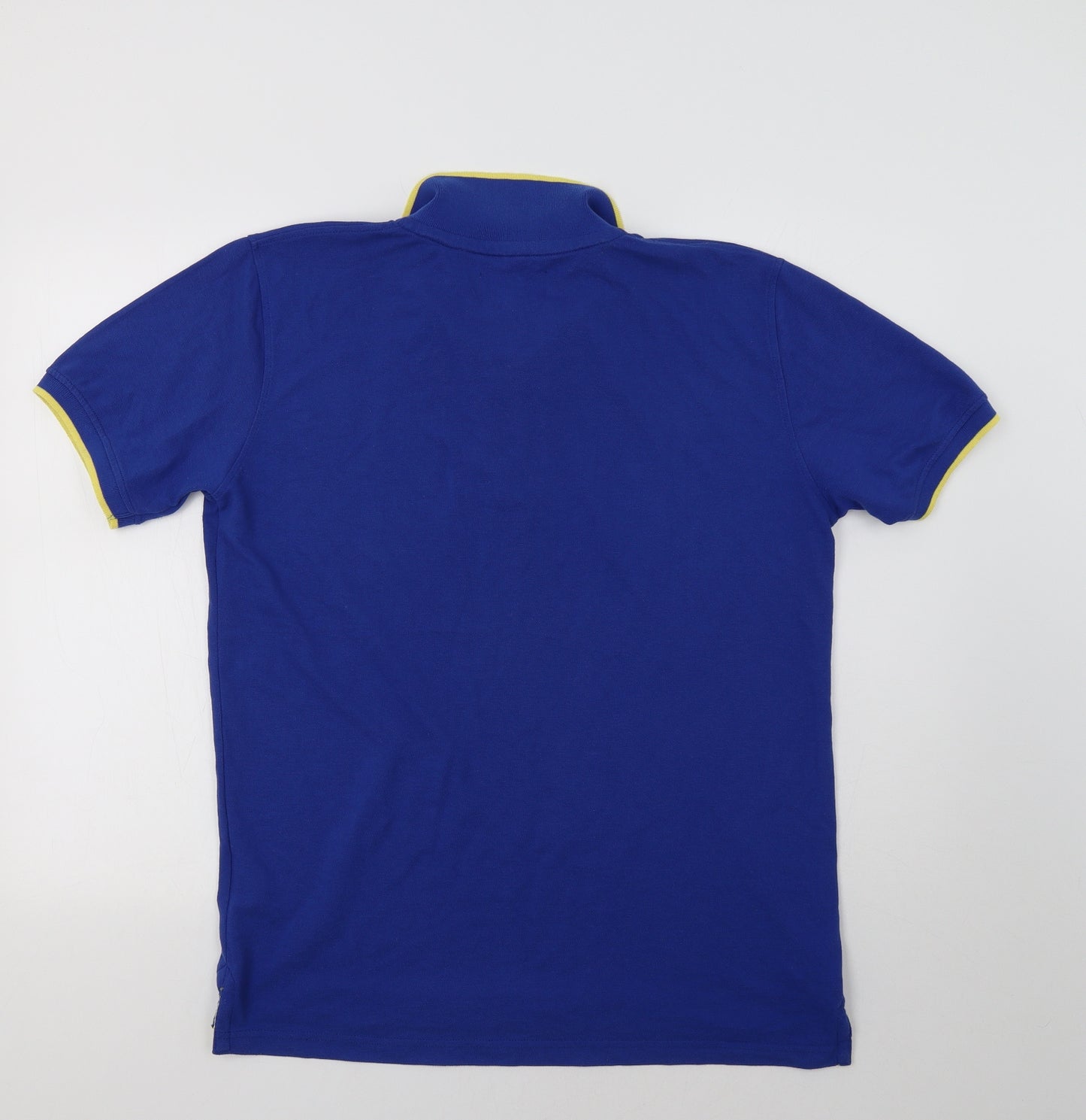 Brave Soul Mens Blue    Polo Size L