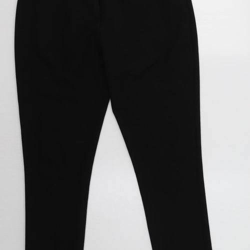 VINCI Womens Black   Dress Pants Trousers Size 12 L30 in