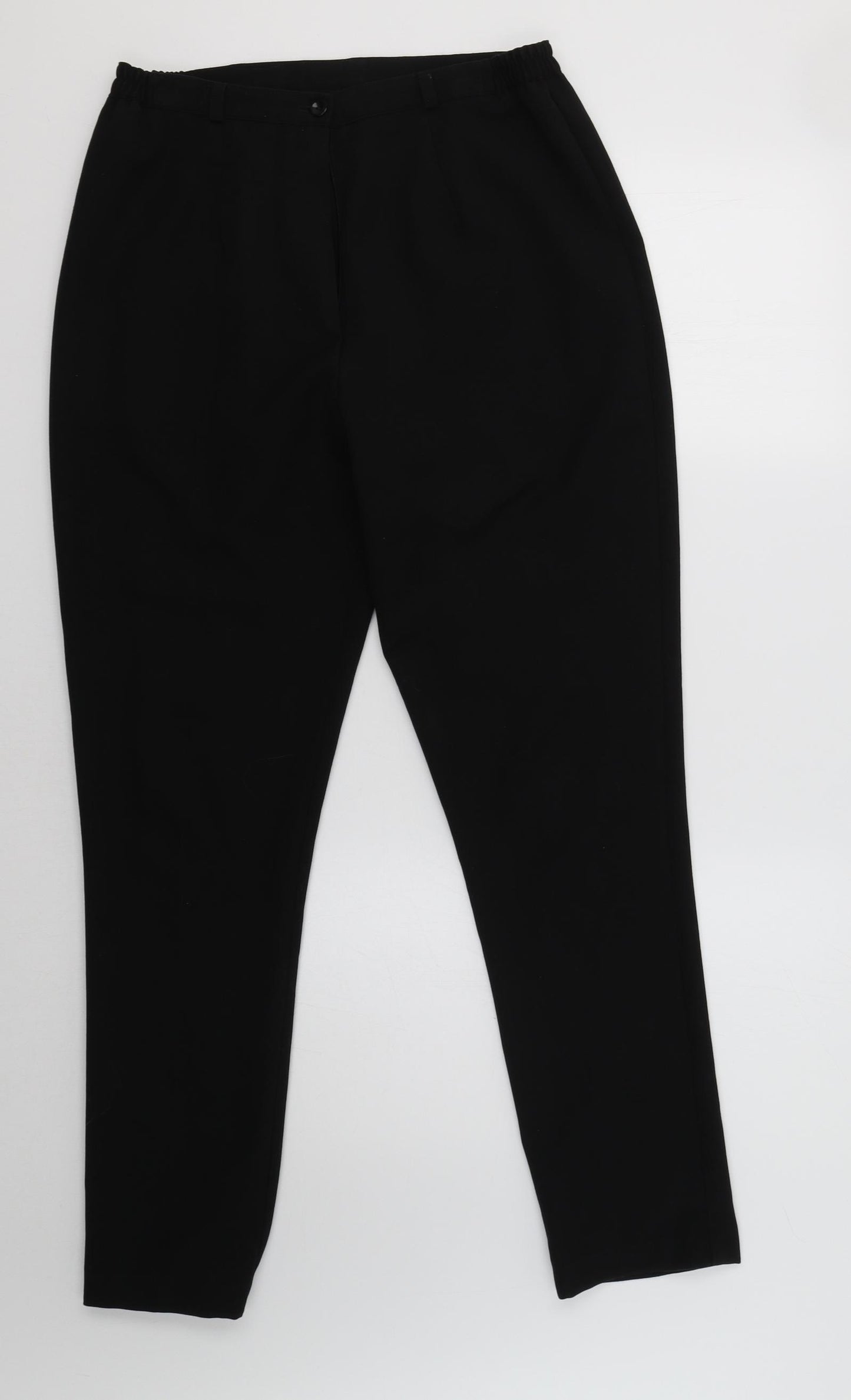 VINCI Womens Black   Dress Pants Trousers Size 12 L30 in