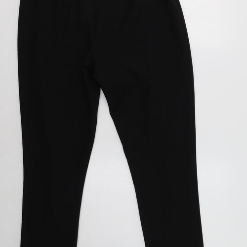 VINCI Womens Black   Dress Pants Trousers Size 12 L30 in