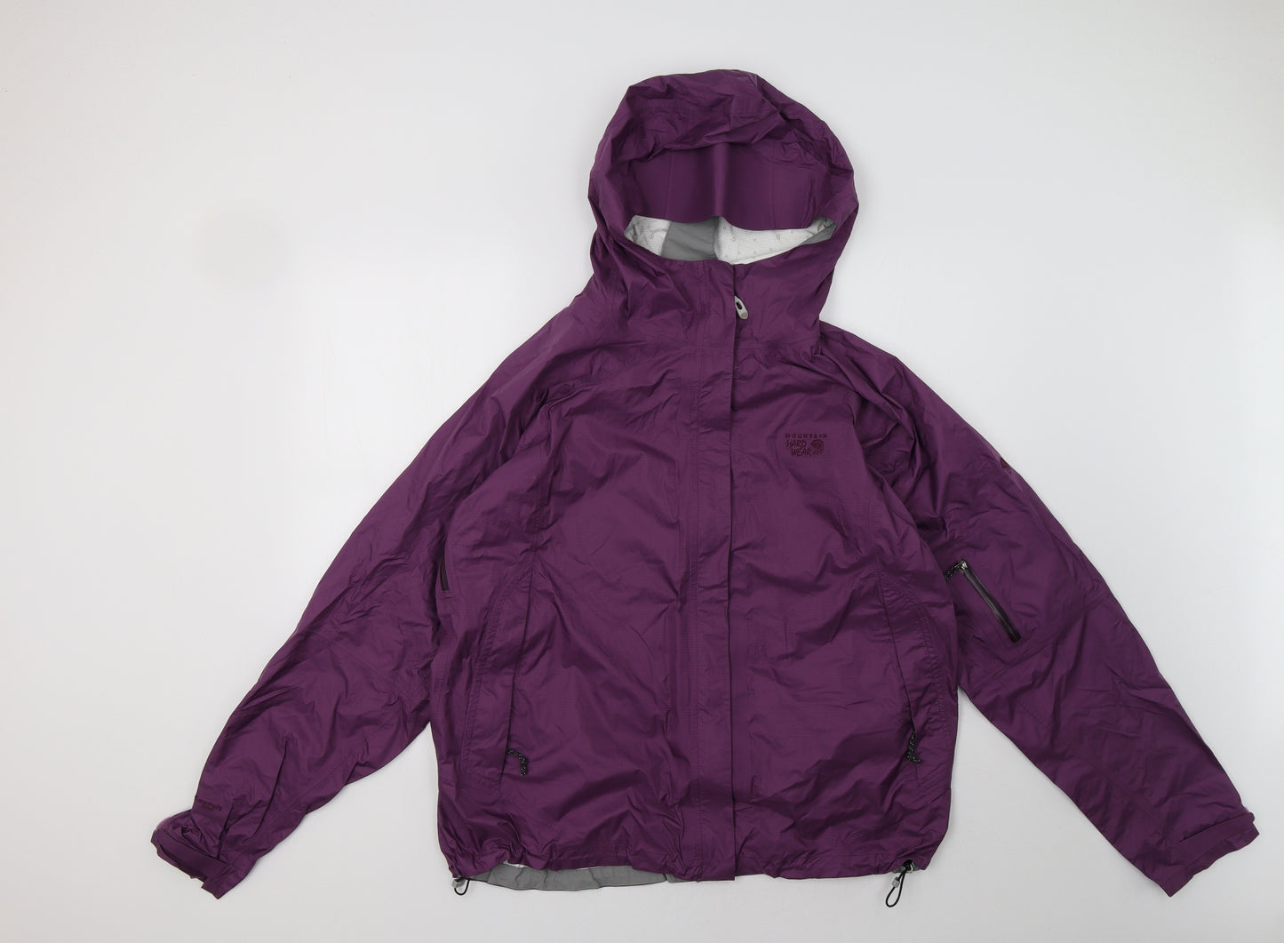Mountain Hardwear Womens Purple   Windbreaker Jacket Size XL