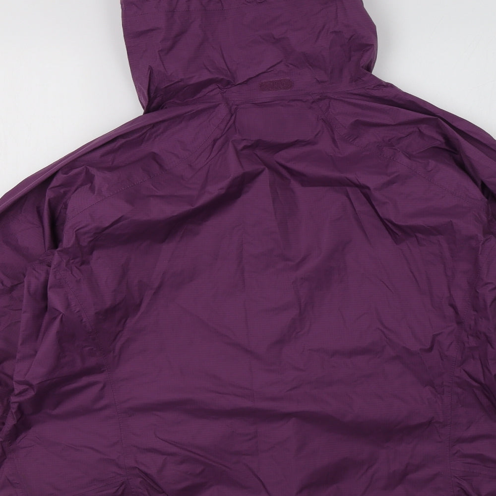 Mountain Hardwear Womens Purple   Windbreaker Jacket Size XL