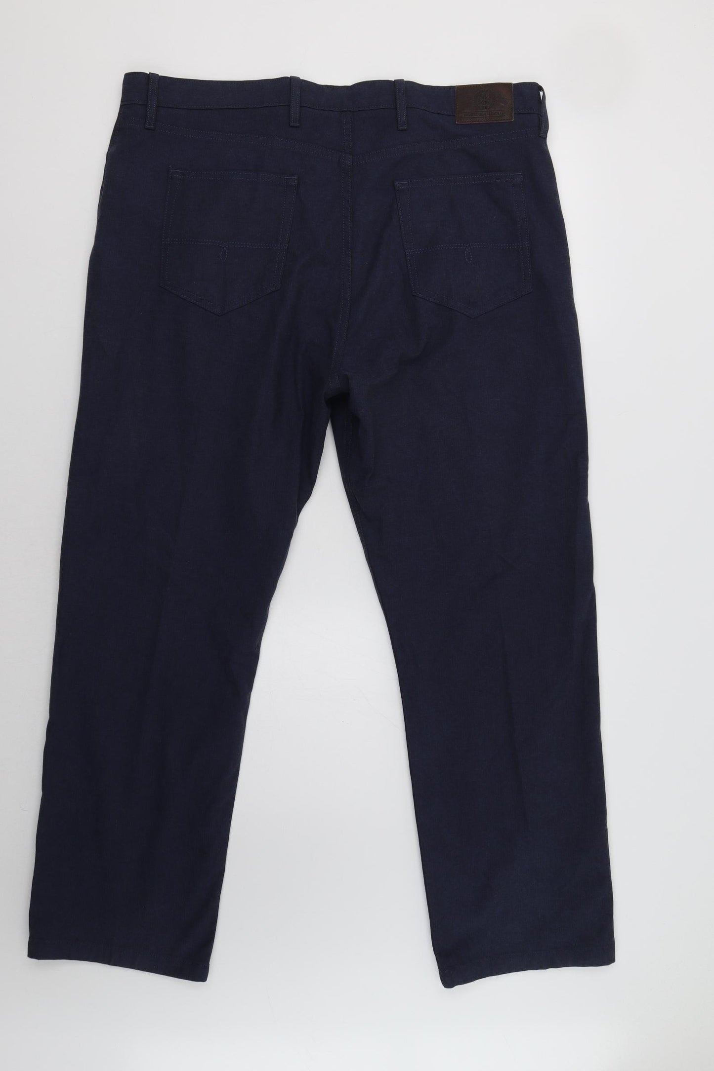 M&S Mens Blue   Chino Trousers Size 40 L29 in