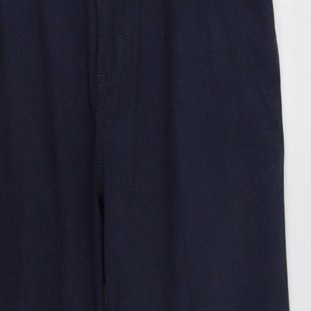 M&S Mens Blue   Chino Trousers Size 40 L29 in