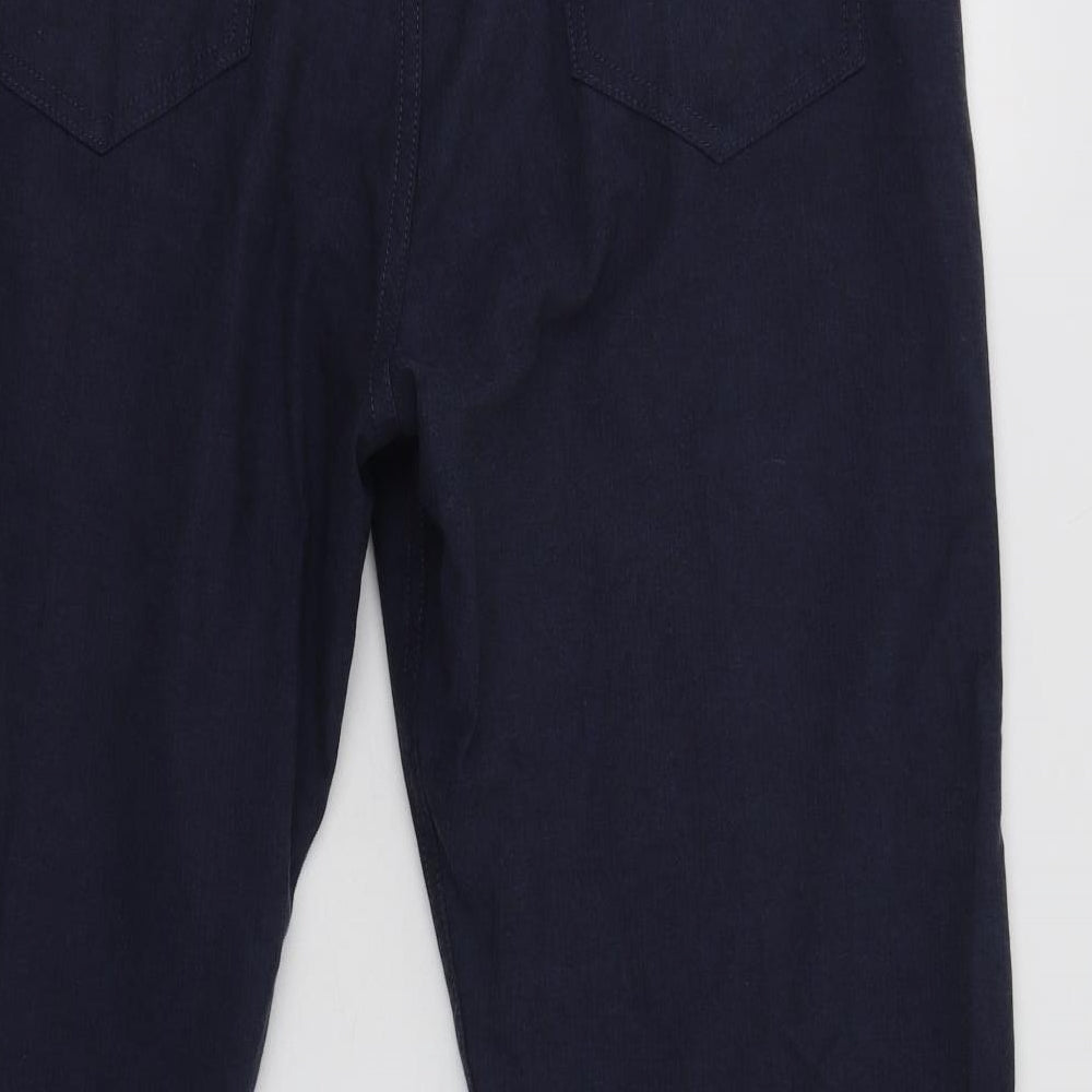M&S Mens Blue   Chino Trousers Size 40 L29 in