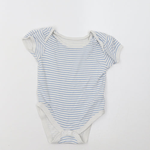Primark Baby Blue Striped  Romper One-Piece Size 18-24 Months