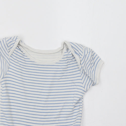 Primark Baby Blue Striped  Romper One-Piece Size 18-24 Months