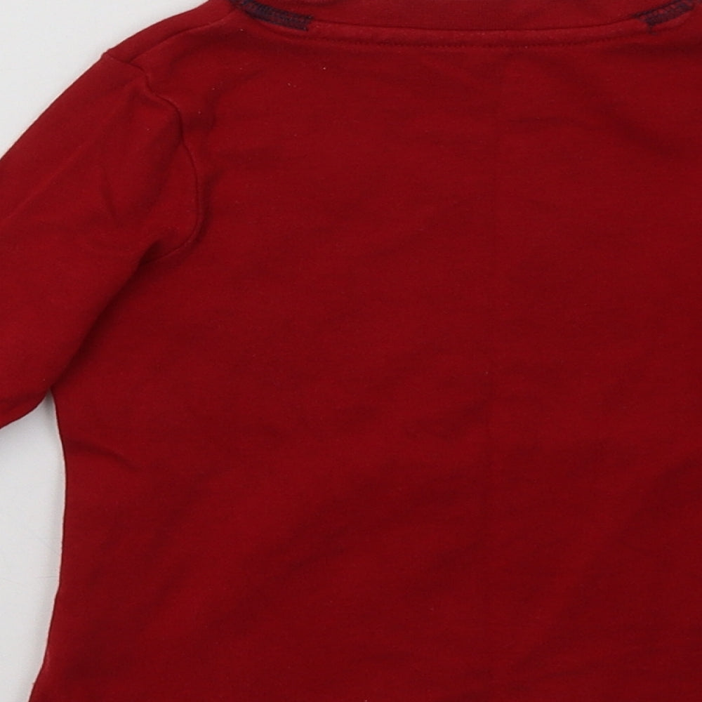 George Boys Red    Pyjama Top Size 2-3 Years